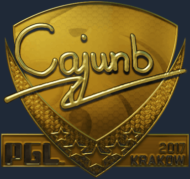 Sticker | cajunb (Gold) | Krakow 2017