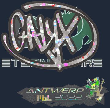 Sticker | Calyx (Glitter) | Antwerp 2022