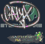 Sticker | Calyx (Glitter) | Antwerp 2022