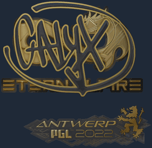 Sticker | Calyx (Gold) | Antwerp 2022