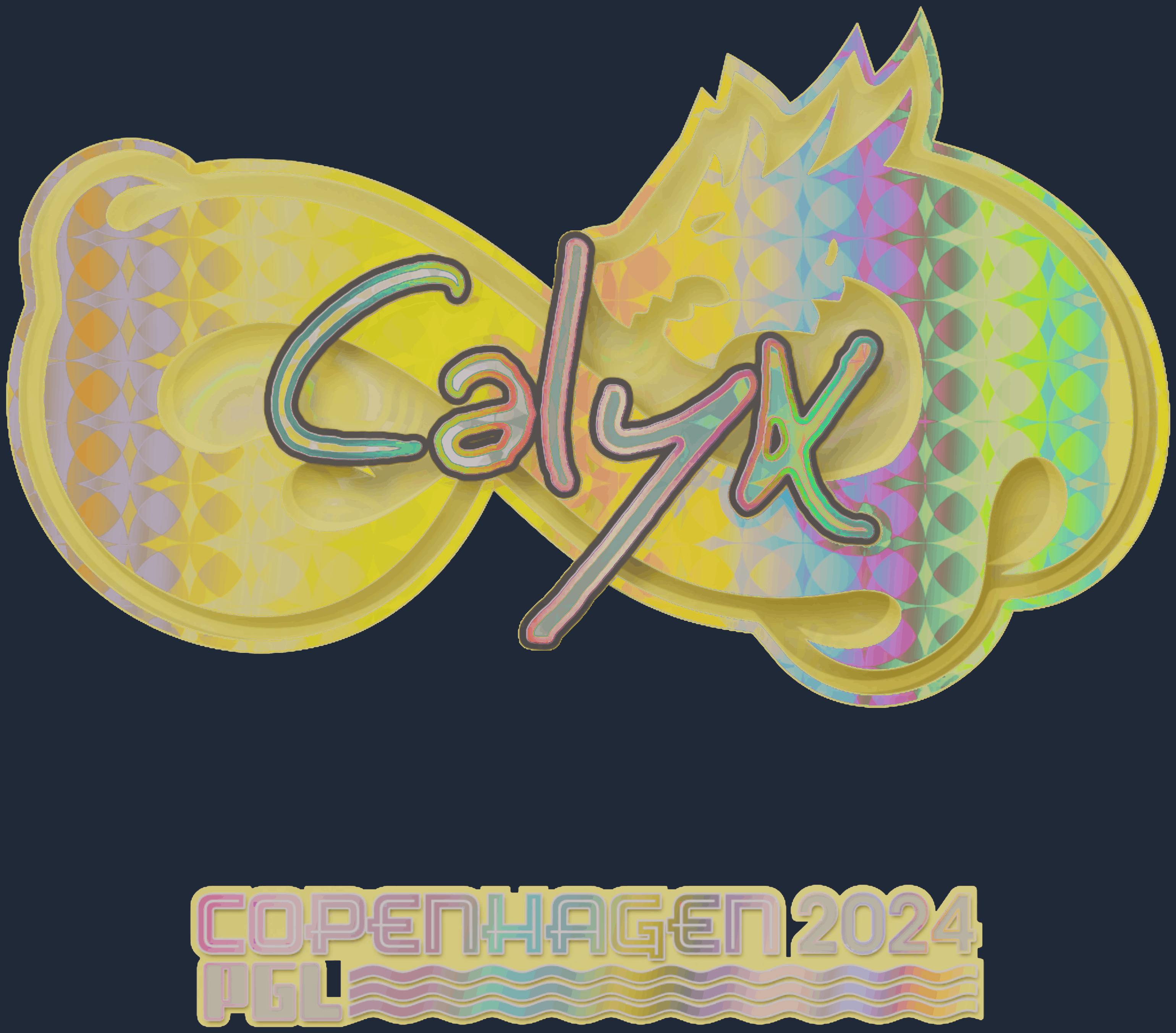 Sticker | Calyx (Holo) | Copenhagen 2024
