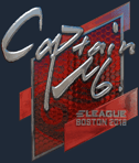 Sticker | captainMo (Foil) | Boston 2018