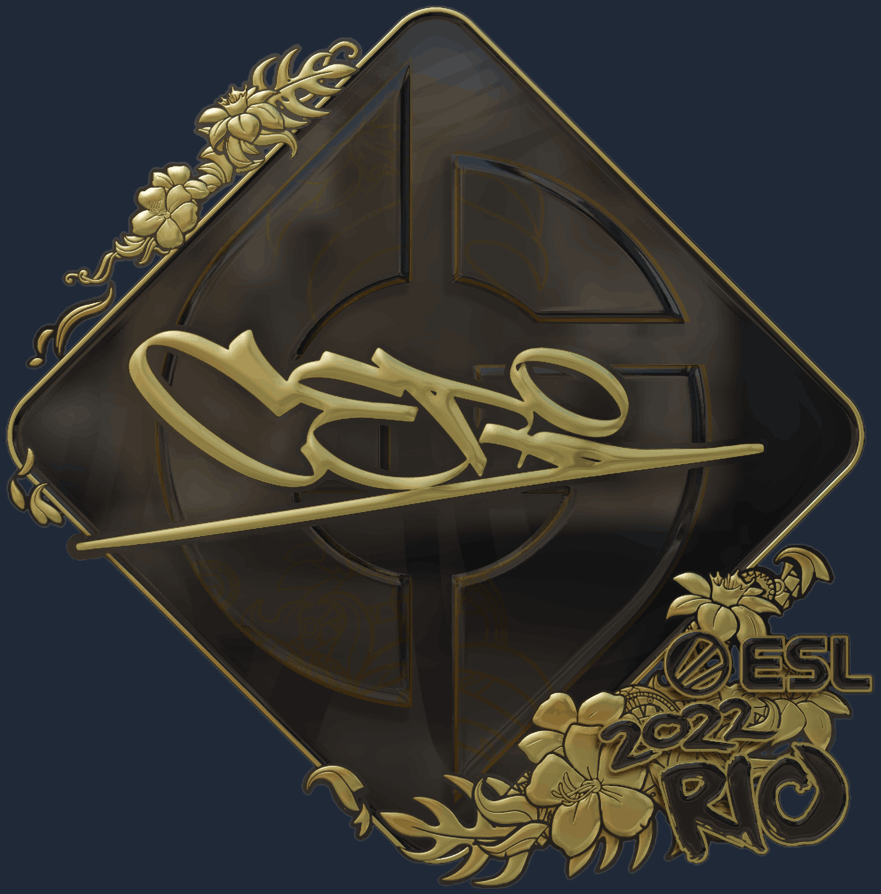 Sticker | CeRq (Gold) | Rio 2022