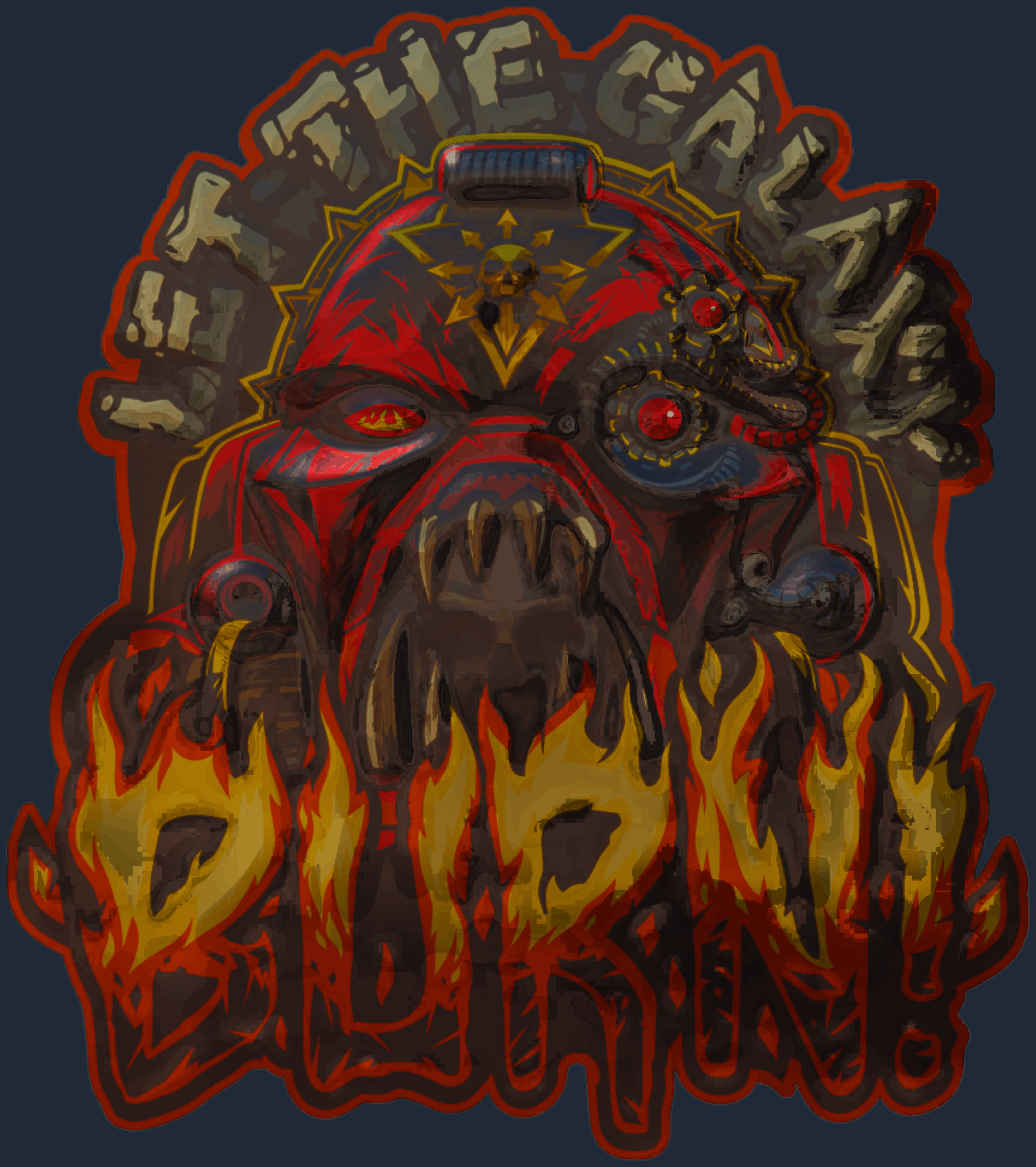 Sticker | Chaos Marine (Foil)