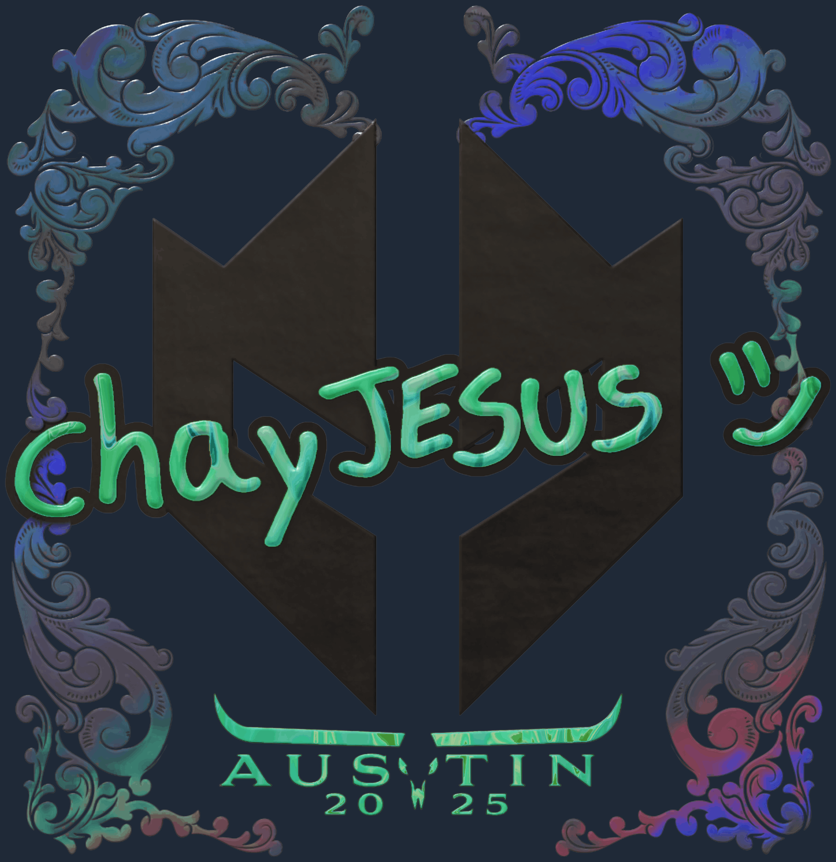 Sticker | chayJESUS（全息）| 2025年奥斯汀锦标赛