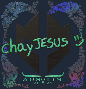 Sticker | chayJESUS (Holo) | Austin 2025