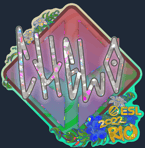 Sticker | chelo (Glitter) | Rio 2022