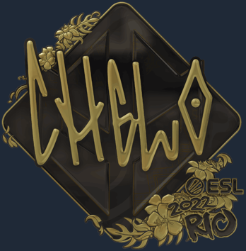 Sticker | chelo (dorada) | Río 2022