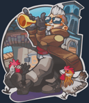Sticker | Chicken Whisperer