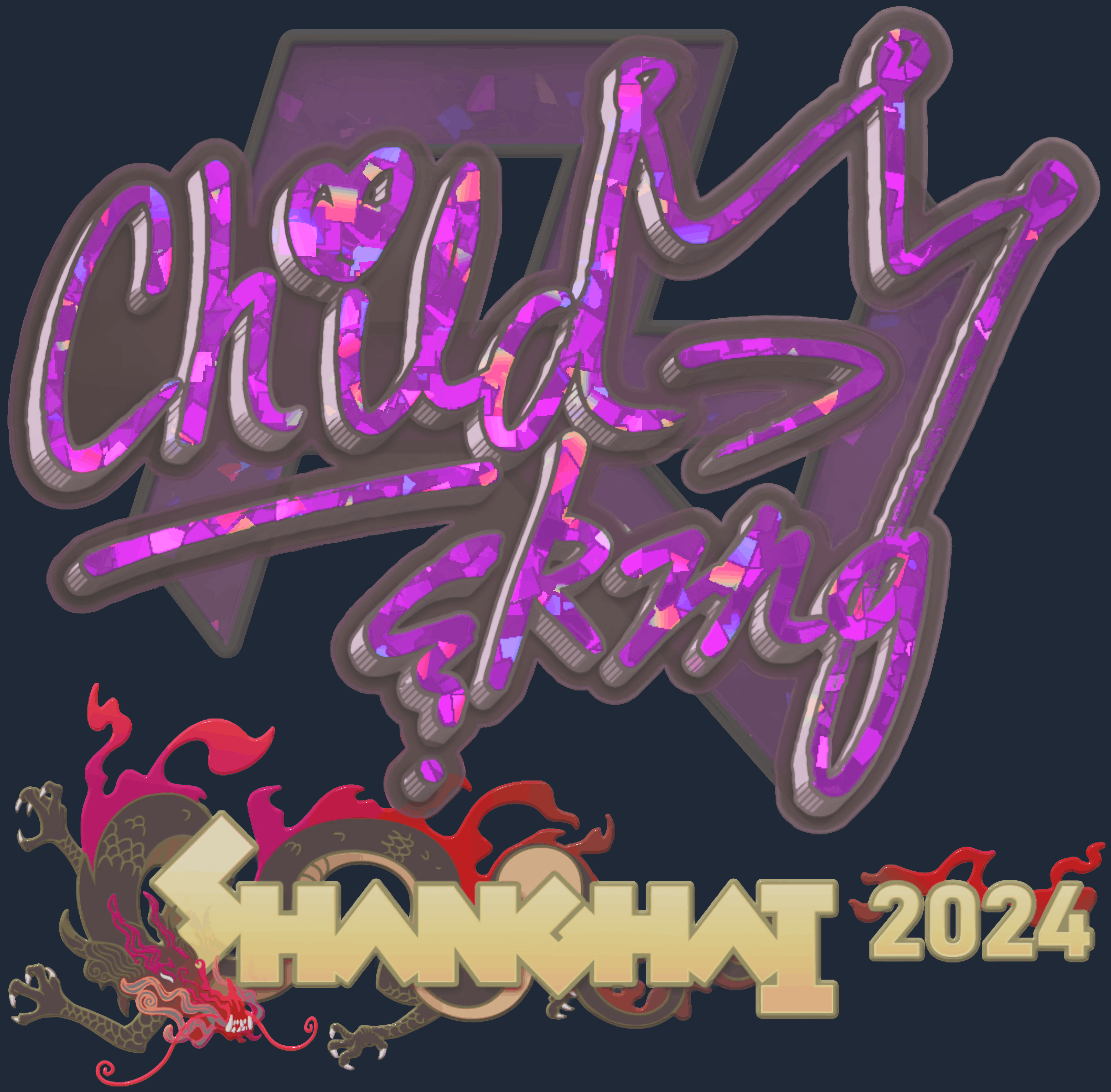 Sticker | ChildKing (Glitter) | Shanghai 2024