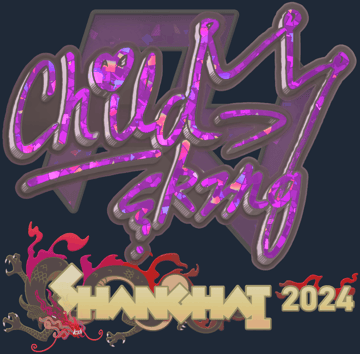 Sticker | ChildKing (purpurina) | Shanghái 2024