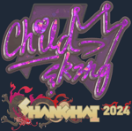 Sticker | ChildKing (Glitter) | Shanghai 2024