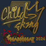 Sticker | ChildKing (Gold) | Shanghai 2024