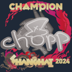 Sticker | chopper (Champion) | Shanghai 2024