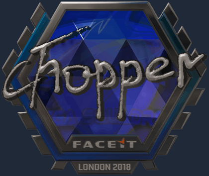 Sticker | chopper (reflectante) | Londres 2018