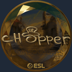 Sticker | chopper (Gold) | Katowice 2019