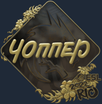 Sticker | chopper (Gold) | Rio 2022