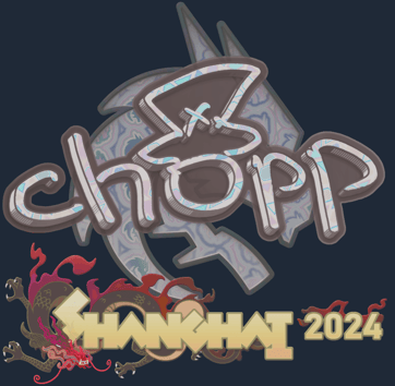 Sticker | chopper (holográfica) | Shanghái 2024