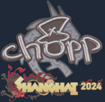 Sticker | chopper (Holo) | Shanghai 2024
