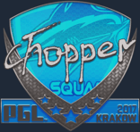 Sticker | chopper | Krakow 2017