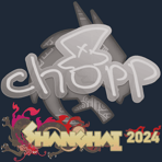 Sticker | chopper | Shanghai 2024
