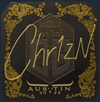 Sticker | Chr1zN（金色）| 2025年奥斯汀锦标赛