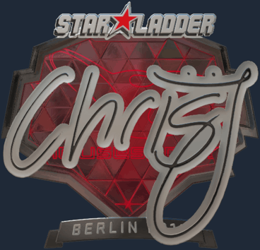 Sticker | chrisJ (reflectante) | Berlín 2019