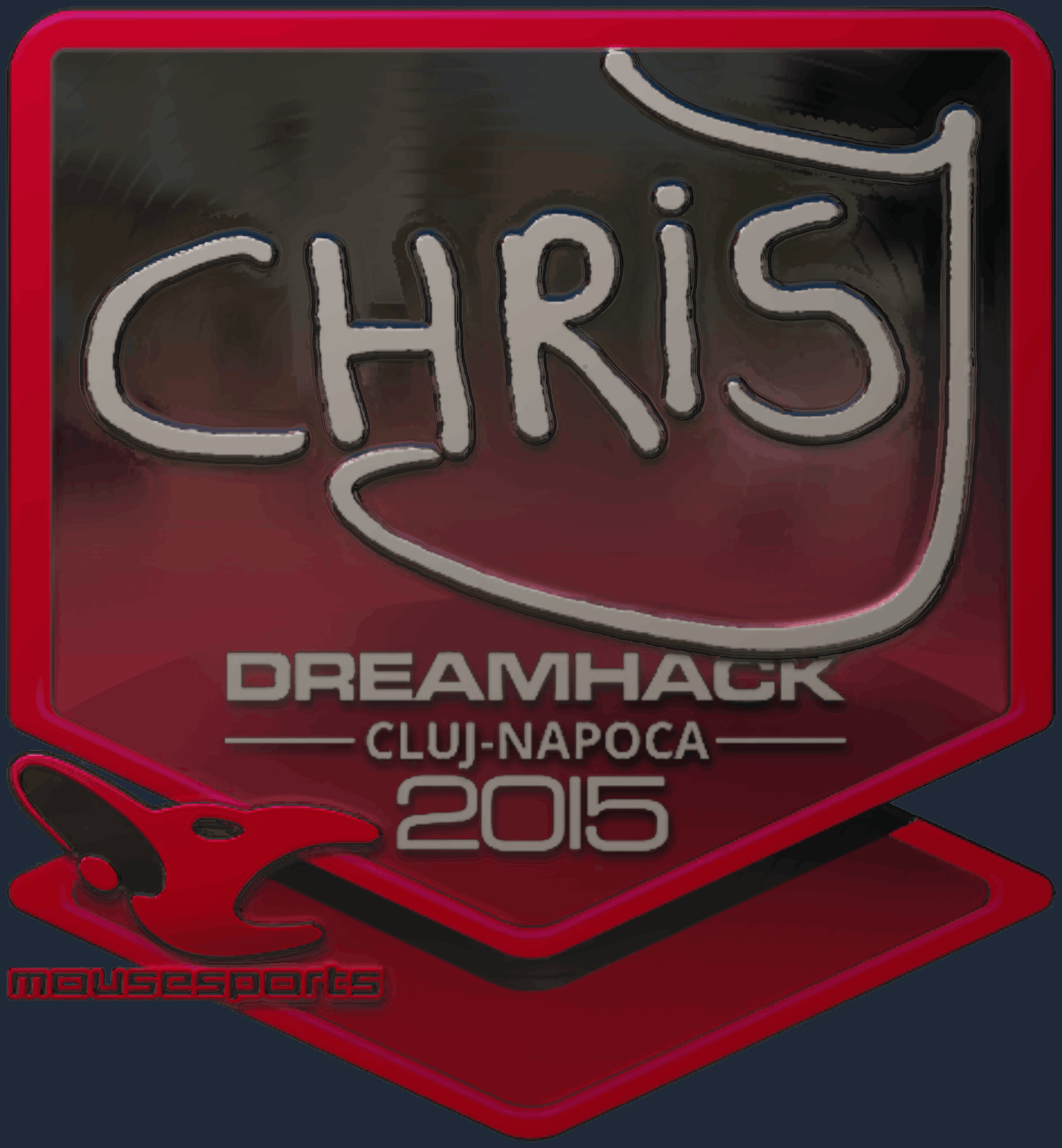 Sticker | chrisJ（闪亮）| 2015年卢日-纳波卡锦标赛