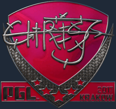 Sticker | chrisJ (reflectante) | Cracovia 2017