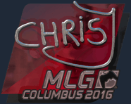 Sticker | chrisJ (Foil) | MLG Columbus 2016