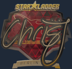 Sticker | chrisJ (Gold) | Berlin 2019 image