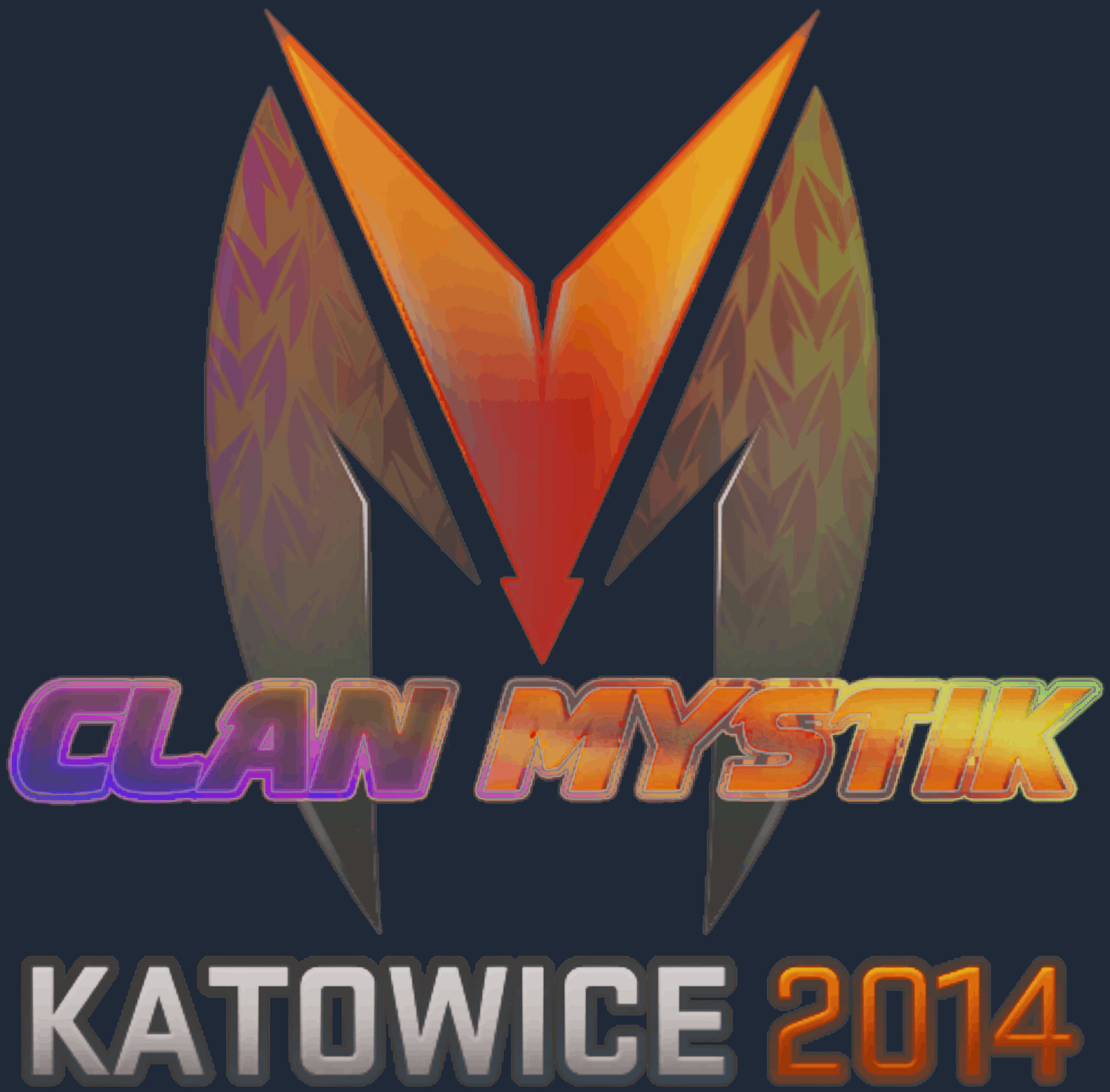 Sticker | Clan-Mystik (Holo) | Katowice 2014