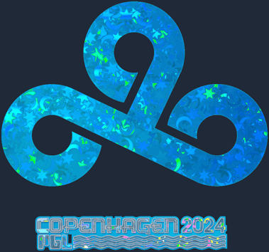 Sticker | Cloud9 (purpurina) | Copenhague 2024