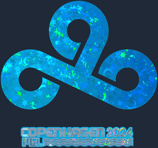 Sticker | Cloud9 (Glitter) | Copenhagen 2024
