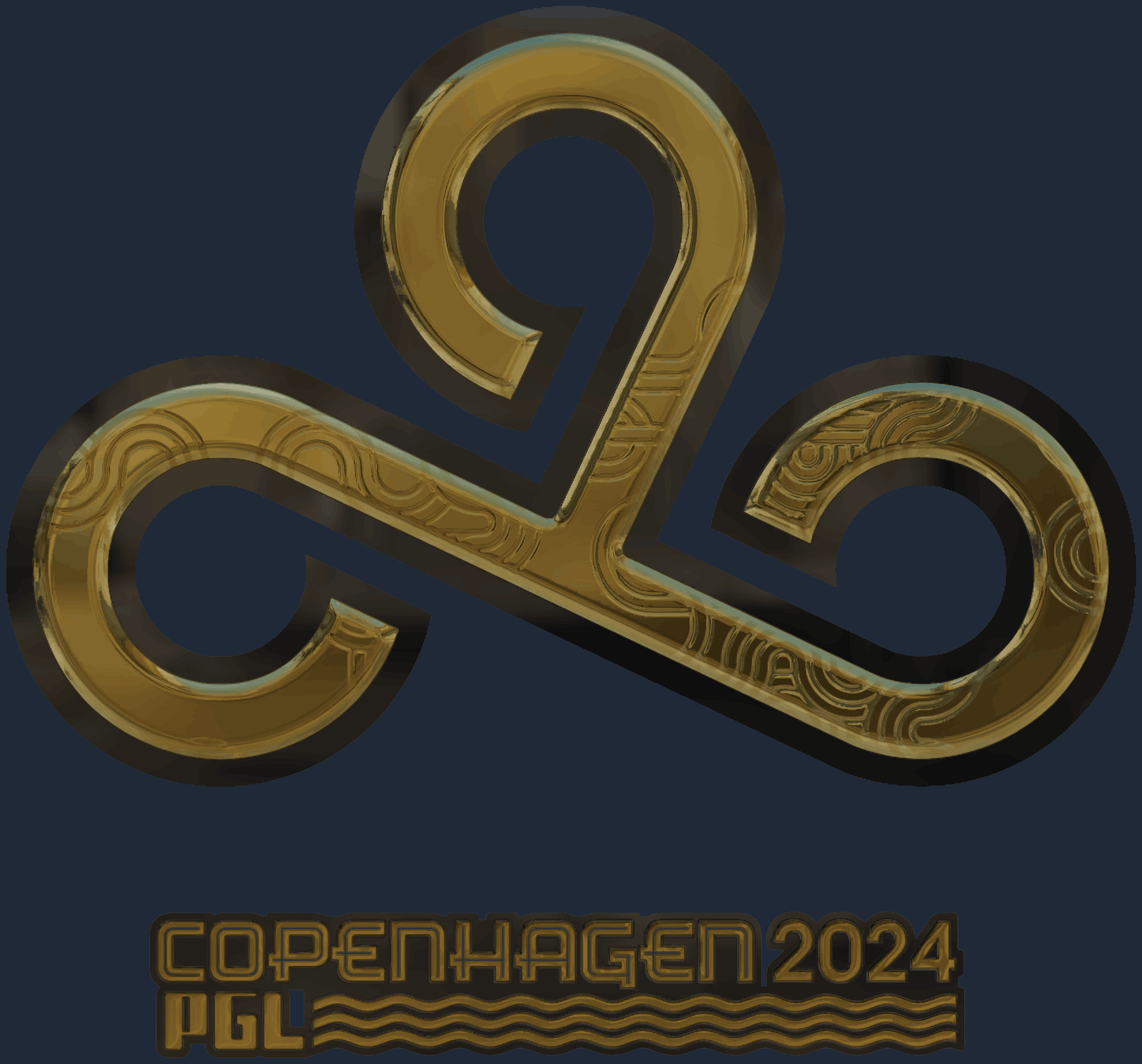 Sticker | Cloud9 (Gold) | Copenhagen 2024