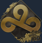 Sticker | Cloud9 (Gold) | Rio 2022