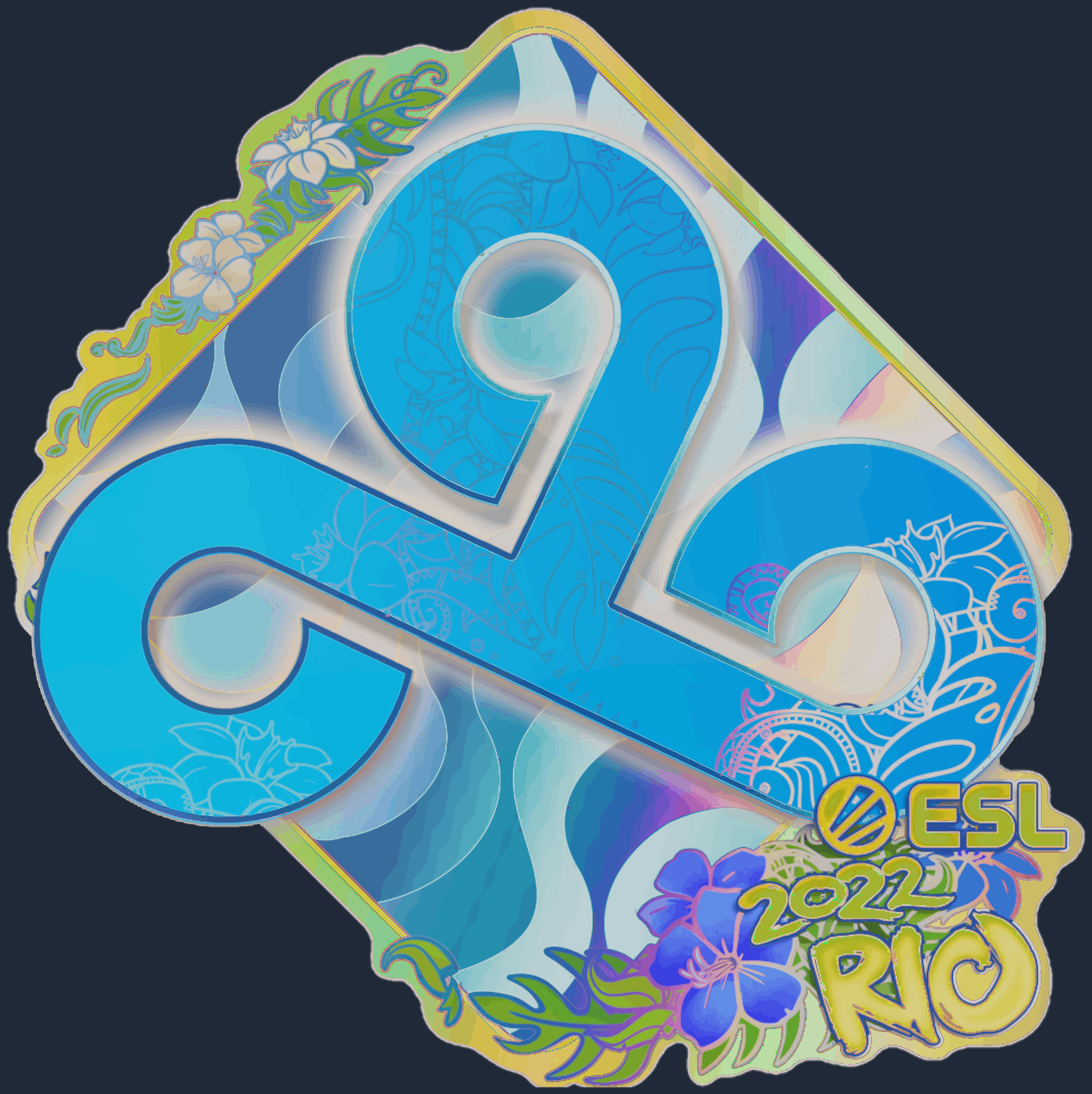 Sticker | Cloud9(全息)| 2022年里约热内卢锦标赛