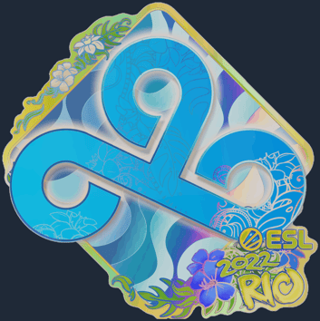 Sticker | Cloud9 (Holo) | Rio 2022