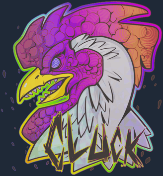 Sticker | Gdak (holograficzna)