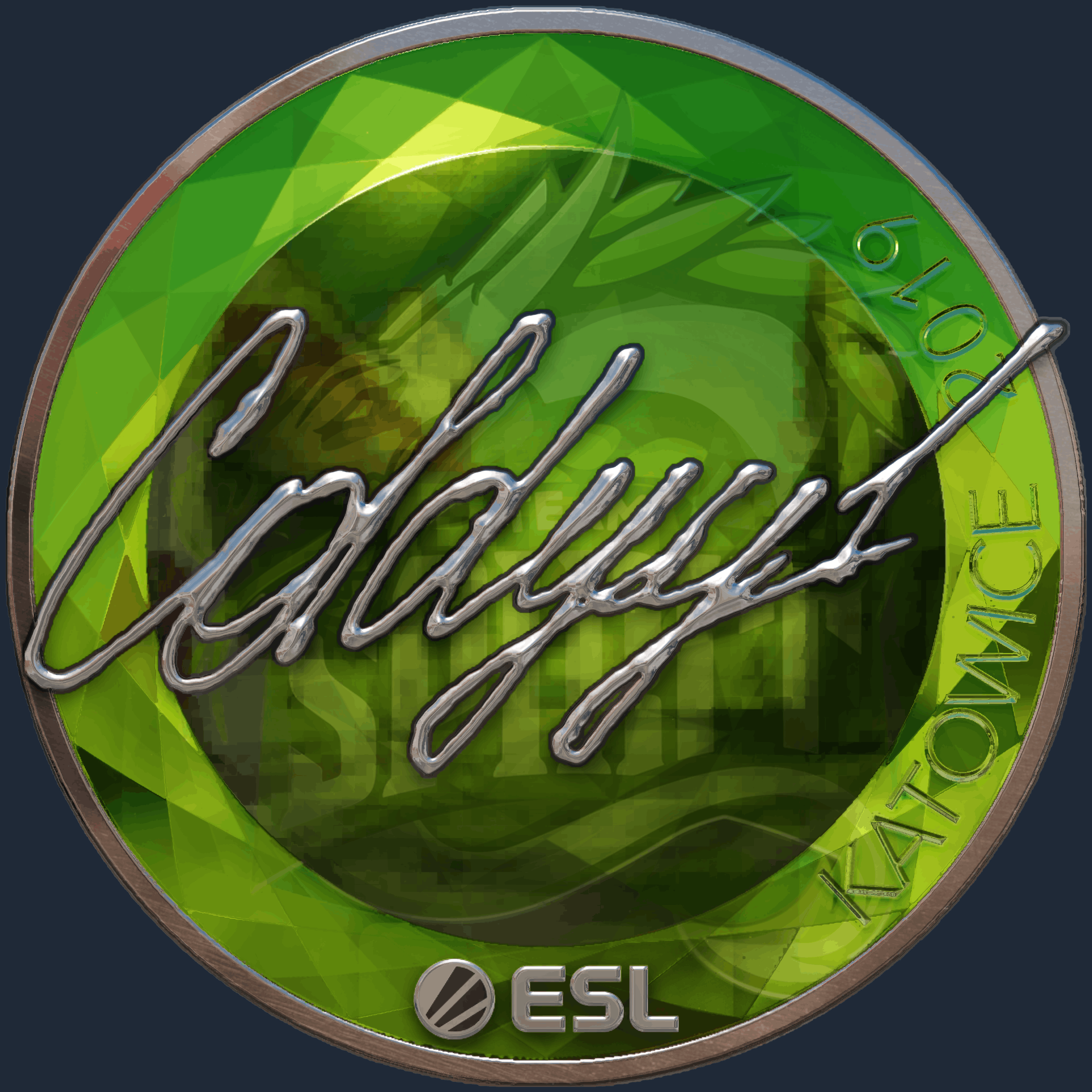 Sticker | COLDYY1（闪亮）| 2019年卡托维兹锦标赛