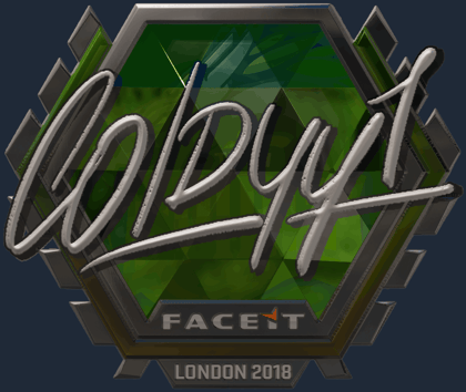 Sticker | COLDYY1 (reflectante) | Londres 2018