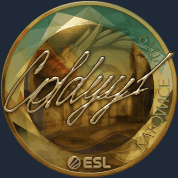 Sticker | COLDYY1 (dorada) | Katowice 2019