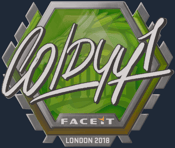 Sticker | COLDYY1 | London 2018
