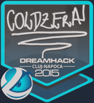 Sticker | coldzera | Cluj-Napoca 2015