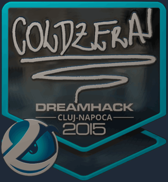 Sticker | coldzera (reflectante) | Cluj-Napoca 2015