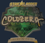 Sticker | coldzera (Gold) | Berlin 2019