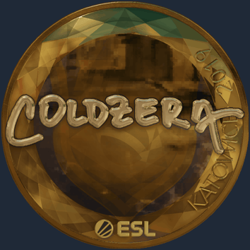 Sticker | coldzera (dorada) | Katowice 2019