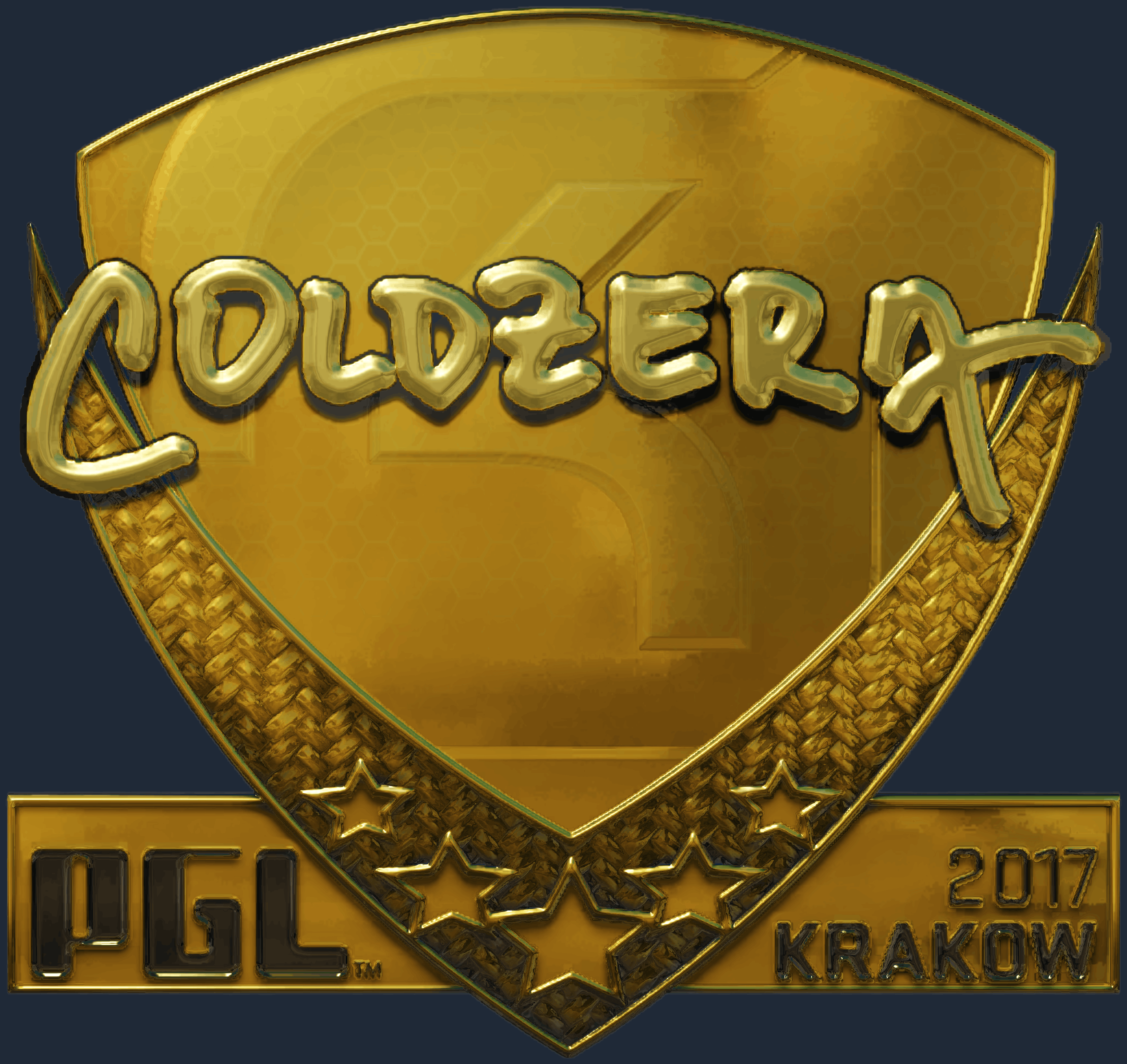 Sticker | coldzera (Gold) | Krakow 2017