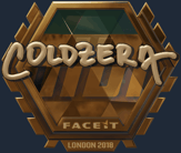 Sticker | coldzera (Gold) | London 2018 image