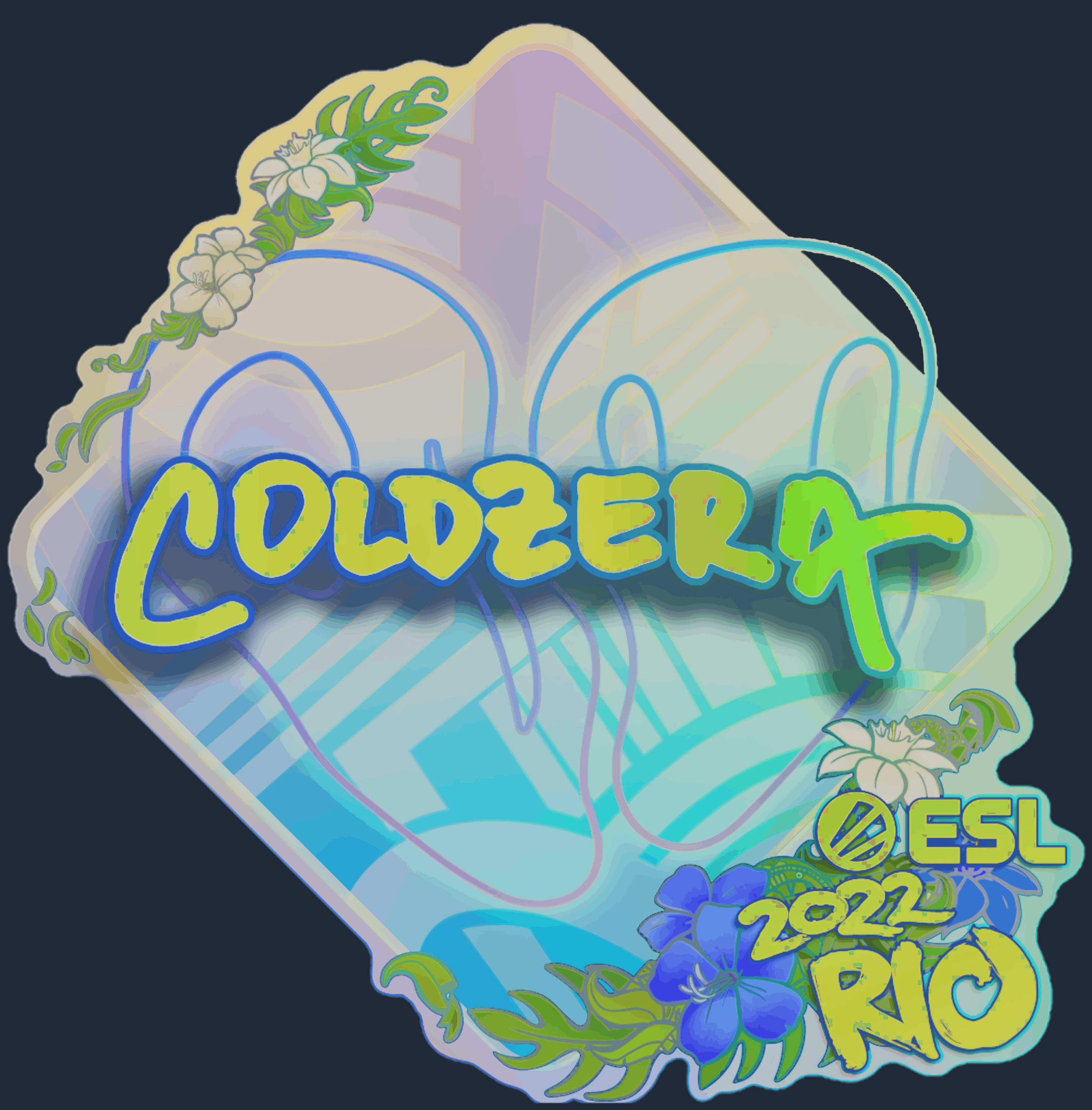 Sticker | coldzera (Holo) | Rio 2022